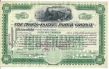 USA 100 Shares The Peoria and Eastern Railway Company 1936, Aktie Wertpapier -
