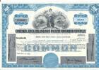 USA 100 Shares Chicago, Rock Island and Pacific Railroad Company 1976, Aktie Wertpapier -