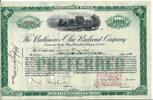USA 100 Shares The Baltimore und Ohio Railroad Company 1925, Aktie Wertpapier -