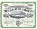 USA 100 Shares The Pittsburgh and Lake Erie Rail Road Co. 1950, Aktie Wertpapier -