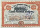 USA 45 Shares The Chicago, Rock Island and Pacific Railway Company 1915, Aktie Wertpapier -