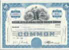 USA 100 Shares Chicago, Rock Island and Pacific Rail Road Company 1964, Aktie Wertpapier -
