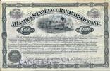 Kanada 100 Sterling Shares Atlantic & St.Lawrence Railroad Company 1935, Aktie Wertpapier -