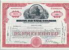 USA 3 Shares Boston and Maine Railroad 1956, Aktie Wertpapier -