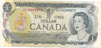 Canada $ 1 Dollar Geldschein Banknote -