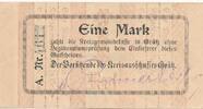 Deutschland Deutsches Reich 1 Mark Notgeldschein Notgeld Grätz Posen Schlesien -