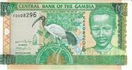 Gambia 10 Dalasis 0.D.(1996-2002) Banknote Geldschein unc 12,00 EUR Differenzbesteuert nach §25a UStG zzgl. 3,00 EUR Versand