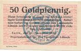 Deutschland Deutsches Reich 50 Goldpfennig Notgeldschein Notgeld Eutin Schleswig-Holstein -