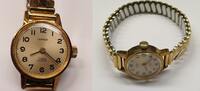 mechanische Damenuhr vintage Centaur Armbanduhr Handaufzug 17 Jewels Flexiarmband -
