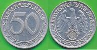 Deutschland Drittes Reich 50 Reichspfennig Pfennig Münze -