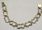 Silberarmband 835 Antikes Silberarmband 835 er Silber Armband -