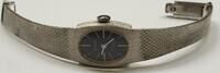 Silberuhr, 835 Geneve Armbanduhr Uhr Handaufzug 17 Rubis 835er Silber -
