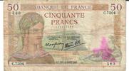 Frankreich 50 Francs Banknote Geldschein -