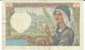 Frankreich 50 Francs Banknote Geldschein -