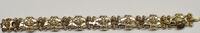 Armband Antikschmuck Antikes Biedemeier Goldarmband Double Schaumgold -