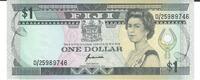 Fiji 1 Dollar Banknote Geldschein -