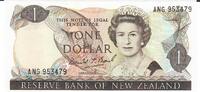 Neuseeland 1 Dollar Banknote Geldschein -