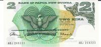 Papua Neu Guineau 2 Kina Banknote Geldschein -