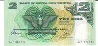 Papua Neu Guineau 2 Kina Banknote Geldschein -