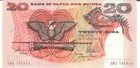 Papua Neu Guineau 20 Kina Banknote Geldschein -