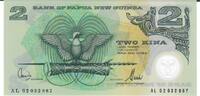 Papua Neu Guineau 2 Kina Banknote Geldschein -