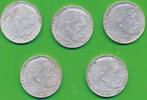 Deutschland Drittes Reich 2 Mark Reichsmark 5x Silbermünzen Paul von Hindenburg Hindenburg - Kursmünze (1936-1939) -