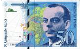 Frankreich 50 Francs Banknote Geldscheine -