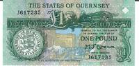Guernsey 1 Pound o.D.(1980-89) Banknote Geldscheine unc