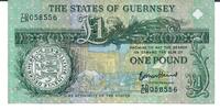 Guernsey 1 Pound o.D.(1980-89) Banknote Geldscheine II