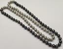 Perlenschmuck Tahiti Perlen Kette Perlenkette Collier Perlencollier endlos L: ca. 90 cm -