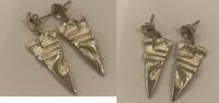 Ohrstecker 925er Sterling Silber Silberschmuck Länge ca. 4,5 cm -