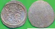 Altdeutschland Deutschland 1 Pfennig Bistum Bamber, Marquard Sebastian Schenk von Staufenberg (1683-1693) -