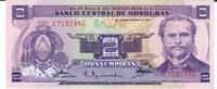 Honduras 2 Lempiras Banknote Geldscheine -