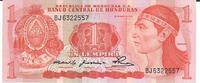 Honduras 1 Lempira Banknote Geldscheine -