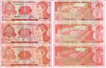 Honduras 1 Lempira Banknote Geldscheine 1 Lempira 1992 1997 2010 (alle unc) 3 Scheine -