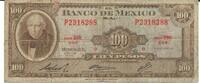 Mexiko 100 Pesos Banknote Geldscheine -