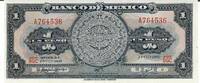 Mexiko 1 Peso Banknote Geldscheine -