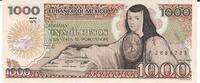 Mexiko 1000 Pesos Banknote Geldscheine -