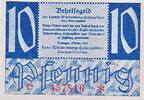 Deutschland Frankreich 10 Pfennig Württemberg-Hohenzollern, Alliierte Besatzung, Französische Besatzungszone -
