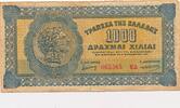 Griechenland Deutschland Italien 1000 Drachmei Drachmen Deutsche Besatzung , Drittes Reich -