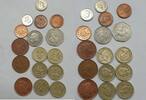 Großbritannien 8x 1 Pound, 3x 2 Pence, 5, 10, 50 Pence Münzen Lot 21 Münzen -