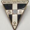 Deutschland Drittes Reich II.WK Abzeichen Ehrenzeichen Anstecknadel NS Frauenschaft, Mitgliedsabzeichen Brosche -
