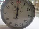 Deutschland Uhr Hanhart Stoppuhr 1/3 Sec Sportstoppuhr 3 Steine Schokproof -