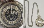 Mechanische Kettenuhr vintage Uhr Stowa Damenuhr mit Kette Handaufzug taschenuhr -