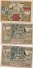 Karlstadt 50 Pfennig 3 Notgeldscheine -