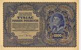 Polen 1000 Marek Geldschein Banknote -