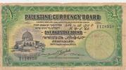 Palästina Palestina 1 Pound 30.09. 1929 Geldschein Banknote IV
