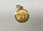 Goldschmuck vintage 8 Karat 333er Gold Goldanhänger Engel Gelbgold -