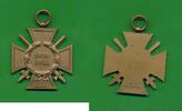 Deutsches Reich Deutschland I.WK Abzeichen Ehrenzeichen Ehrenkreuz mit Schwertern fü Frontkämpfer 1914-1918 Hersteller R.V. 7 Pforzheim -
