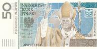 Polen 50 Zloty Piecdziesiat Zlotych - Papst Johannes Paul II -